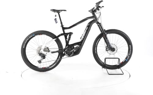 HAIBIKE E Bike FullSeven 9 E-Bike Fully Damen Herren 27,5 Zoll Elektrofahrrad, Bosch 85 Nm 625 Wh, 12 Gänge, Federgabel Hydraulische Scheibenbremse 176-183 cm schwarz (Generalüberholt)