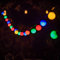 LED Guirlande lumineuse multicolores de 9,5 m avec 20 balles pour intérieur extérieur Décoration pour Guinguettes, Fêtes, Anniversaire, Mariages
