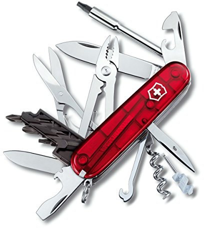 Victorinox Cyber-Tool 34 1.7725.T Taschenmesser Anzahl Funktionen 32 Rot