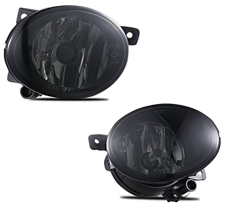 WISGOL Nebelscheinwerfer passt für Vw Transporter/Multivan T5 09/2009 - UP Ein Paar Nebelscheinwerfer Zubehör HB4/9006 12V 51W Rauch Linse