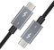 Cavo Thunderbolt 3 da 2 m, supporta 100 W, cavo di ricarica / trasferimento dati 40 Gbps, USB-C a USB-C, compatibile con SSD esterni, eGpu Type-C MacBook, Dell, iPad Pro 2020, pixel, hub docking