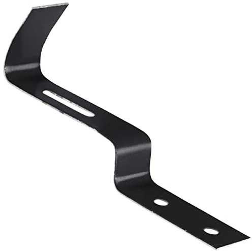 10x Universale Firstklammer für Beton und Ton Firstziegel Typ 53 - U (RAL9005 - Schwarz)