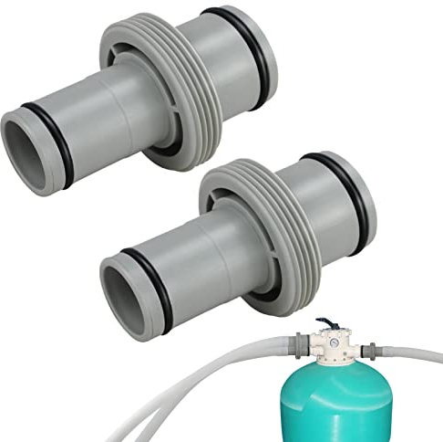 Poolschlauch Adapter Schlauchadapter Schlauchverbinder Intex Ersatz-Schlauchadapter für Pumpen Pool T-Gelenk 32mm Schlauchverbinder Wasserrohr-Verlängerungsfittings Poolzubehör (C 2 Stück)