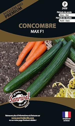 Graines potagères Premium Concombre Max