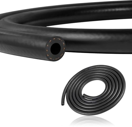 Tuyau De Carburant De Diamètre Intérieur 6mm, Tuyau De Carburant En Caoutchouc Nbr De 3m, SAE J30R7 300PSI Par WIVIE