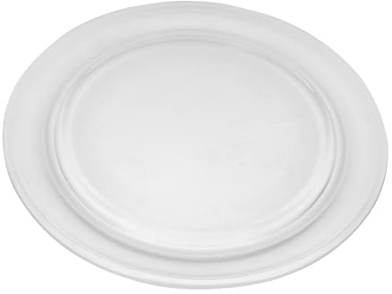 VINTORKY Replacement Glass Plate for Microwave Thick Smooth Microwave Turntable Tray