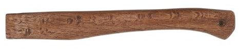 Brown Wood Replacement Handle with Tiger Head Grip
