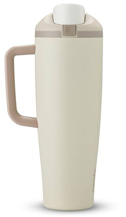 Owala FreeSip Tumbler - Stainless Steel - 40-oz. - Tan (Lightly Toasted)