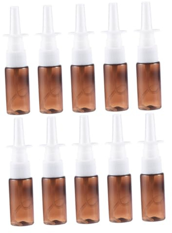 Flacone Spray 10ml Pet Marrone, Confezione da 10 Pezzi