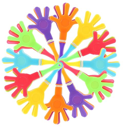 Alipis 50piezas Aplaudidores De Mano Pequeños Matracas Para Fiestas Juguetes Para Animar Eventos Deportivos y Hacer Ruido