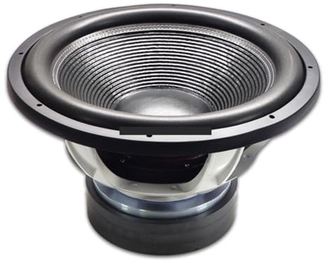 Altavoz subwoofer de 18 Pulgadas, 3000 W RMS y Potencia máxima de 6000 W for un Sistema de Audio con Graves potentes