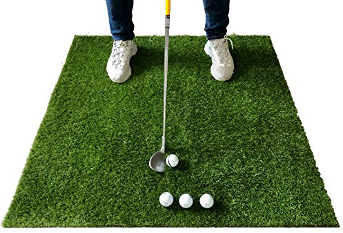 LARGE GOLF GRASS PRACTICE MAT | DRIVING CHIPPING PITCHING PUTTING