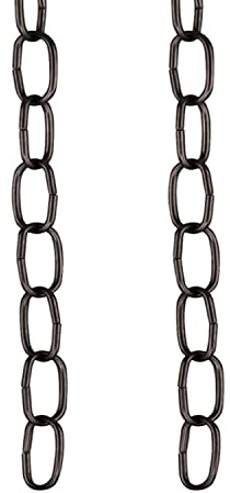 Aspen Creative 21101-2A 36 Decorative Light Fixture Chain in Oil Rubbed Bronze, 2 Pack