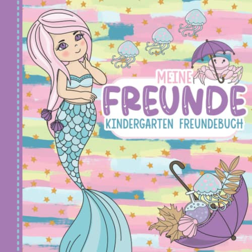 Meine Freunde - Kindergarten-Freundebuch: Meerjungfrauen / Ozean | Für Kinder ab 4 Jahren