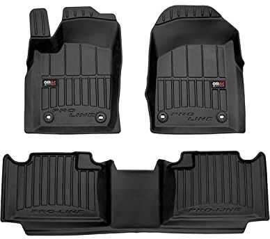 OMAC Gummi Fußmatten kompatibel mit Jeep Grand Cherokee 2016-2022 Premium TPE Automatten 3X