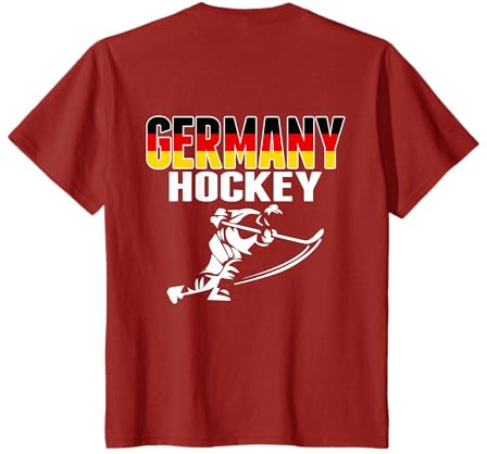Deutschland Eishockey Fans Trikot Deutsche Hockey Team Supporter T-Shirt