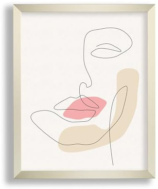 VO design Finn Premium Bilderrahmen Posterrahmen 61x91,5 cm Farbe Champagner 91,5x61 cm mit Rückwand und klarem Acrylglas