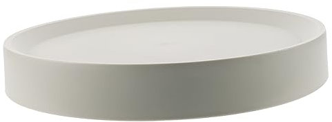 KITANDOVE Plateau à Plantes Rond avec roulettes Support De Pot Mobile Plastique pour Intérieur Tray pour Pots De Fleurs à roulettes Pratique Et