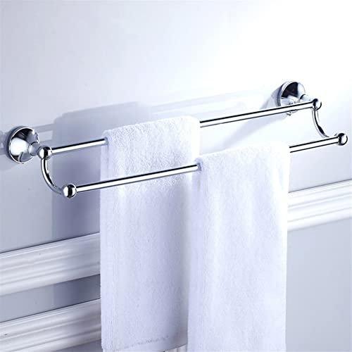 IKVODEOS Towel Racks, Towel Rail for Bathroom, Double Towel Bar, Brushed rome Antique Bronze Brass Wall Mounted Kiten Bathroom Towel Holder Rack Rails/rome/a (rome a) powerfully