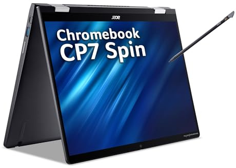 acer Chromebook Spin 714, 2-in-1 Convertible, 13th Gen Intel Core i5, 18mm Thin