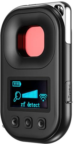 KACCDE Versatile T03 Privacy Detectors Small Security Gadget ABS For Identifying Invisible Cameras & Listenings Devices Any Where