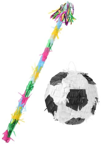 JOINPAYA 1satz Fußball Mit Schläger Dekoration Für Kindergeburtstag Und Fiesta Teiliges Mit Fußball-design Für Geburtstagsfeiern Und Feste