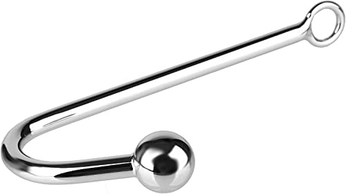 beauty7 Acero Inoxidable anal Hook con 30 mm Bola Butt Plug Butt Plug Bondage Hook