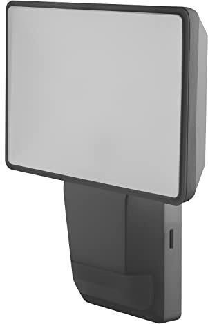 Ledvance LED Fluter, Leuchte für Außenanwendungen, Kaltweiß, 151,0 mm x 56,0 mm x 205,0 mm, ENDURA PRO FLOOD 4060000000000 Dunkelgrau 1500 Lumen