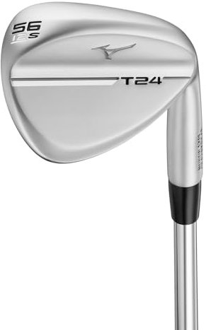 Mizuno Herren T24 Soft White Golfkeil, Weicher weißer Satin, 58 Degrees / 08 Bounce