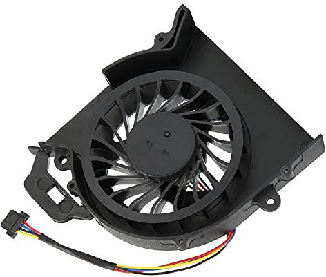 Akozon Ventola di raffreddamento CPU, dissipatore di calore per Pavilion Dv6 – 6000 Dv7 – 6000, potente e durevole, compatibile con muto a 4 pin per laptop con