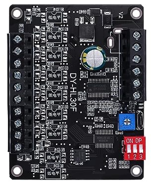 DONGKER Sprachwiedergabemodul, DC 9-24V, 30W Sprachübertragungsgerät, 9 Trigger Schnittstellen, 8 I/O Trigger Modi, Musik Player, integrierter 64Mbit Flash Speicher Sprachmodul