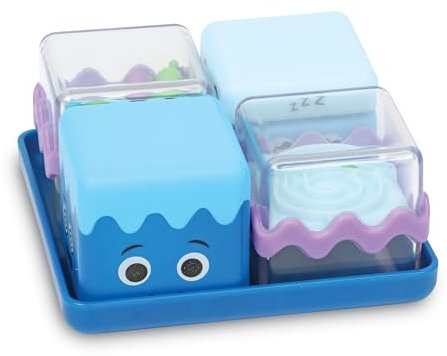 Learning Resources Cool Down Cubes Sensorik-Fidget-Set, ab 3 Jahren, Fummelspielzeug gegen Stress, hilft beim Beruhigen, Emotionen regulieren, ideal für Vorschule & Klassenzimmer