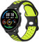 YLK Correa Compatible Con Xiaomi Mi Watch/Watch S1/S1 Active/Color Sport - Silicona 22mm Para Hombre y Mujer (Negro Verde)