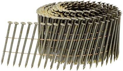 UnitSteel Coilnägel - Ringnägel für Druckluft-Nagler, 2,3X65mm, 7.200 stück