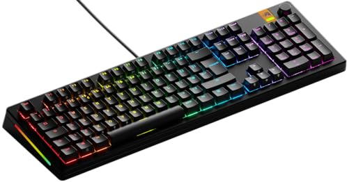 GLORIOUS GMMK 3 Full Size 100% Tastiera QWERTY Inglese (Nero) | Frequenza Di Polling Altissima, Scocca Lavorata A Macchina CNC, Architettura Modulare Hotswap E Illuminazione Luce Led RGB