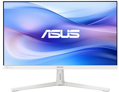 ASUS VU279HFI-W 27 Inch 1080P FHD IPS Computer Monitor, HDMI, White