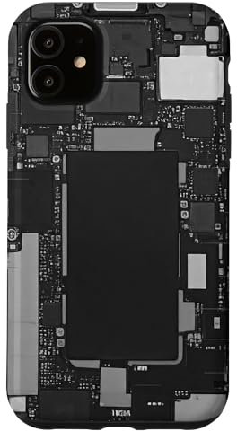 Design classique de carte mère avec circuits électroniques Coque pour iPhone 11