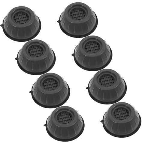 BEBEMOKO 8pcs Fridge Lifting Mat Vibration Pad Washer Shock-absorbing Heighten Mat for Refrigerator Foot and Washing Machine Foot Fridge Raising for Floor Protector