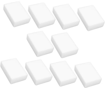 Esponja para Lavar Platos Blanco 10 Piezas de Melamina
