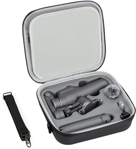 FPVtosky Bolsa para dji Osmo Mobile 8P Pack para Creadores, Funda Portátil Impermeable para el Estabilizador Osmo Mobile 8P y Otros Accesorios, Funda de Transporte y Fotografía al Aire Libre