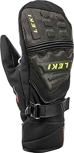 LEKI Race Coach C-Tech S Junior Mitten - Jugend Fausthandschuhe mit Trigger S, Größe:6.0, Schwarz