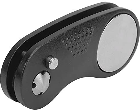 AXOC -Divot-Reparaturwerkzeug, Reparaturwerkzeug, Pitchfork, tragbar für -Divot-Reparatur(Schwarz)