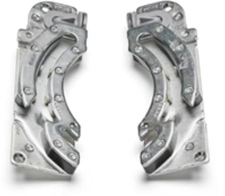 VELUX Dachfenster Ersatzteile - Schwingschaniere am Blendrahmen- Fensterrahmen - Typenschild grau