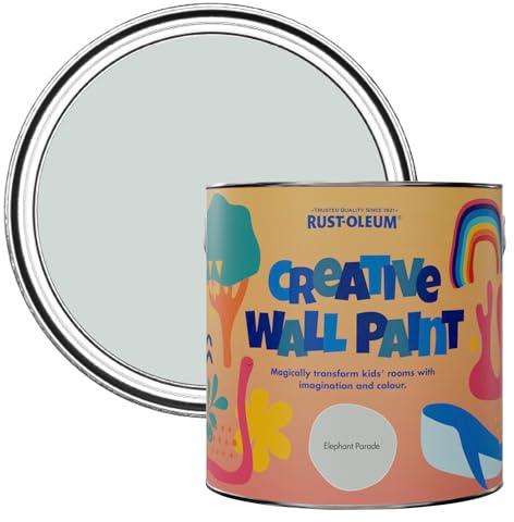 Rust-Oleum Grey Creative Wall Paint - Elephant Parade 2.5L