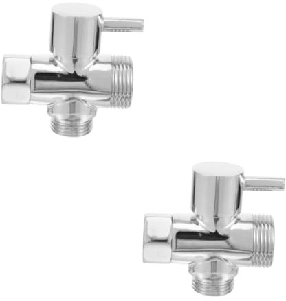 Gadpiparty 2stücke Wege-duschumstellventil Aus Massivem Kupfer Und T-adapter Für Duschkopf Wasserfilter Und Badezimmer Mit Langlebiger Oberfläche Und Einfacher Installation