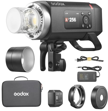 Godox AD400ProII AD400PRO II AD400 PRO II Camera Flash Speedlight 400Ws Outdoor Flash Strobe 1/8000s HSS All-in-One 30W Bi-color Modeling Lamp