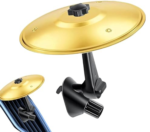 Platillo De Choque De Coche, Platillo Crash Para Coche, Car Platillos De Tambor, Mini Ajustables Címbalos Para Salidas De Aire Del Car, Instrumentos Musicales De Percusión Decoración