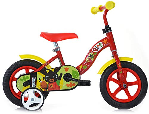 Dino Bikes Giordanoshop SMB251, Fahrrad 10 Zoll (25,4 cm) Eva ohne Bremse Bing rot Unisex_Kinder, weiß, Größe #1. Value