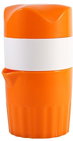 Presse-agrumes manuel Presse-agrumes orange Presse-fruits manuel Presse rotative à couvercle manuel Alésoir pour fruits avec tamis et récipient