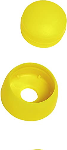 GK Yellow Screw Cover Bolt Cover for Play Tower Swing Pack of 10 (Yellow)